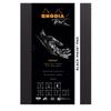Rhodia Touch Maya Pad Black A5 Sketchbook (Black Paper, Cross-Ruled, 120g, 50 Sheets) CF116111