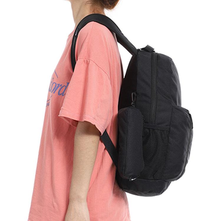 Nike Polyester Backpack Regular Unisex Black (Unisex) Backpacks CK0993 010