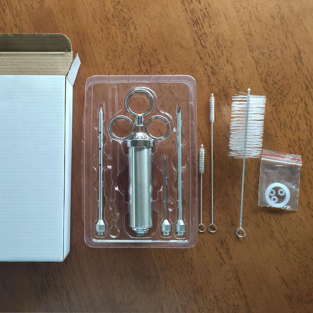 Poultry Meat Syringe Marinade Injector Flavour Injector Meat Seasoning Injectors Bbq Kit Tools