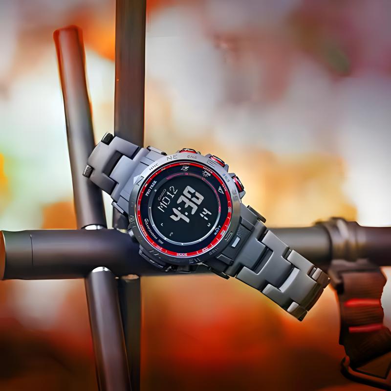 Casio Мужские часы PRO TREK Черные PRW-30YT-1PR PRW-30YT-1PR