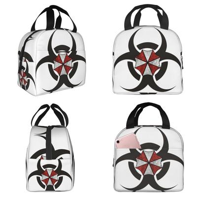 Umbrellas Biohazard Countermeasure Insulated Lunch Bag for Kids School Cooler Thermal Food Box Tote Lunch Boxes Container