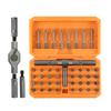 42-in-1 Magnetic Screwdriver Set with Ratcheting Handle Ergonomic Design High Hardness Multi Bit Magnetic