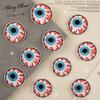 Embroidery Label Special-shaped Eyes Embroidery Sticker Clothing Accessories Badge Label Accessories Adhesive Patch Cloth Sticker