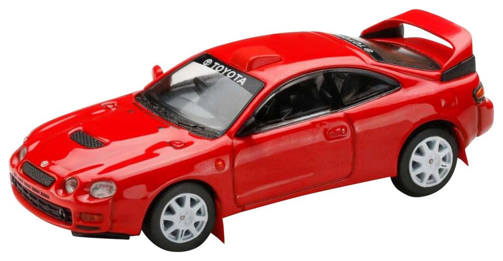 HJ64 164 Toyota Celica GT-FOUR WRC Edition (ST205) Custom Version 8 Spokes Wheel Super Red IV Finished Product