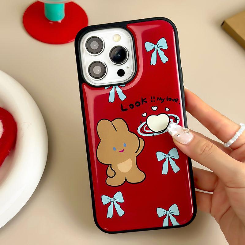 Чехол Zhitai Cartoon для iPhone 15/14 Pro Max и 16, 13, 11, Huawei Mate 60 Pro