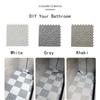 Hydrophobic Waterproof Bathroom Splicing Home Supplies Plastic Non-slip Mat Bath Mat Pad Carpet