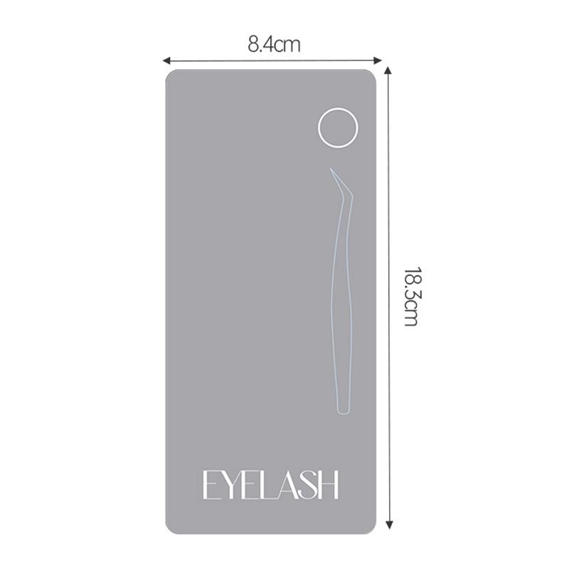 Магнитный держатель для пинцета для накладных ресниц, мягкая антипадающая доска, поддон для демонстрации накладных ресниц, специализированный для прививки ресниц