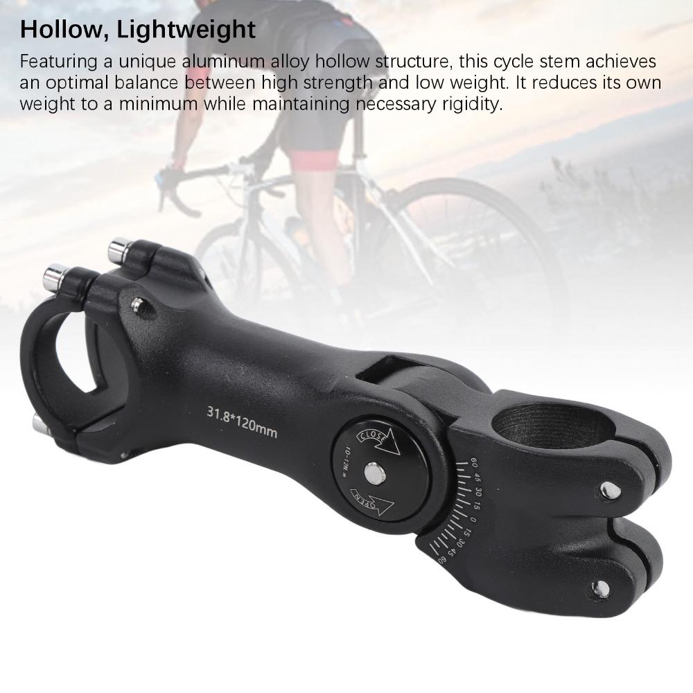 Lightweight Bike Stem Aluminum Alloy Bike Handlebar Stem Durable Handlebar Stem Cycling Accessory