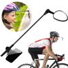 ABS Universal Adjustable Bike Bicycle Cycling Riding Mirror Helmet Rearview Rear View Glasses