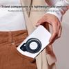 360 Degree Rotating Dual Magnetic Phone Holder Foldable Desktop Stand  for Video Shots
