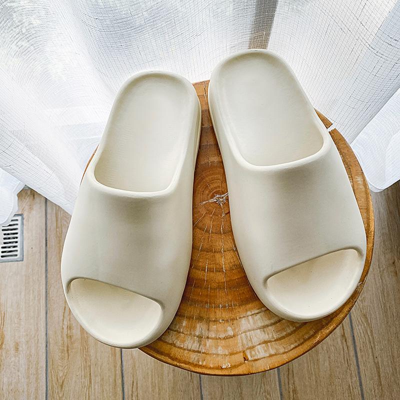 Роскошные мужские толстые дизайнерские летние мужские и женские удобные пенные беговые тапочки повседневные пляжные сандалии кроссовки обувь