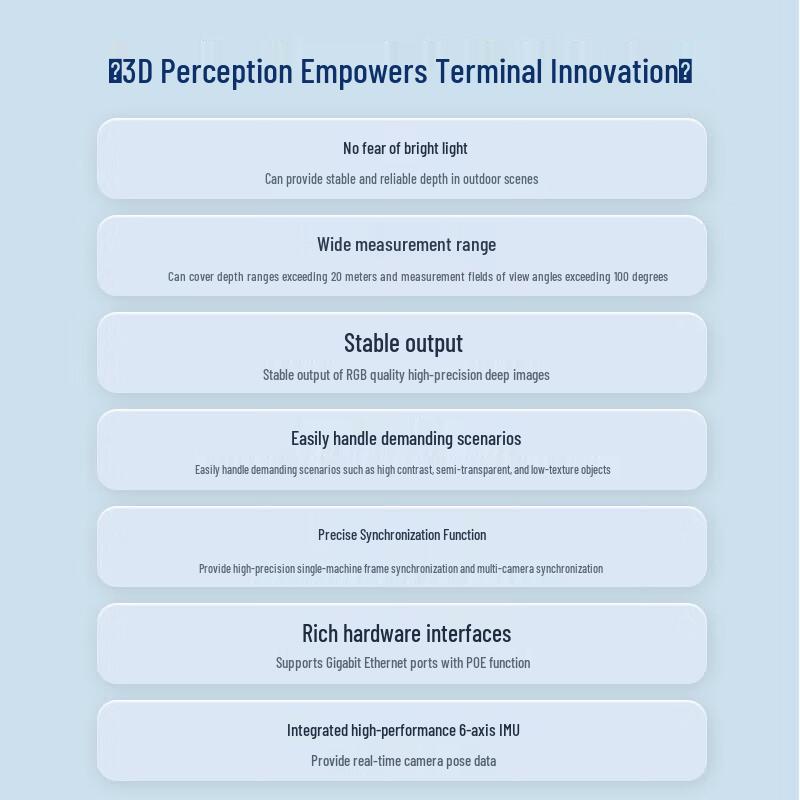 Orbbec Gemini 2XL POE Depth Camera
