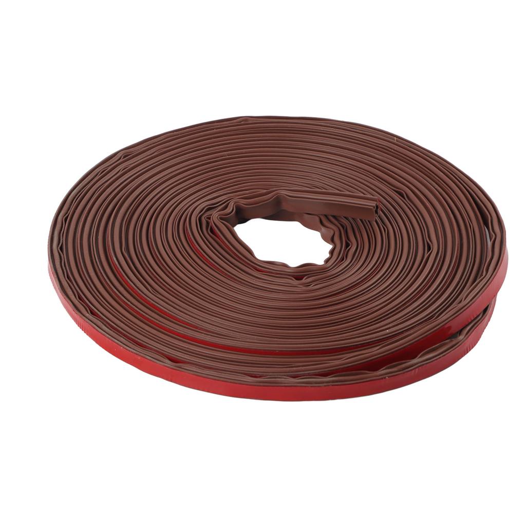 6 м Уплотнительная лента для двери Силиконовая резина Самоклеящаяся Погодная лента Коричневая Уплотнительная лента для окна для