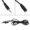 150cm 2.5mm Male To Female Jack Extension Audio AUX Cable Cord for Smartphone 2.5mm Earphone