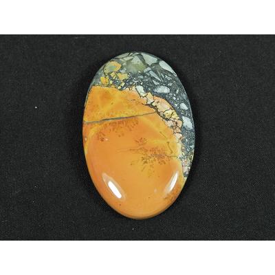 30X48X05MM Натуральный Малингано Яшма Овальный Кабошон Свободный Драгоценный Камень 90 Карат. SK-4703