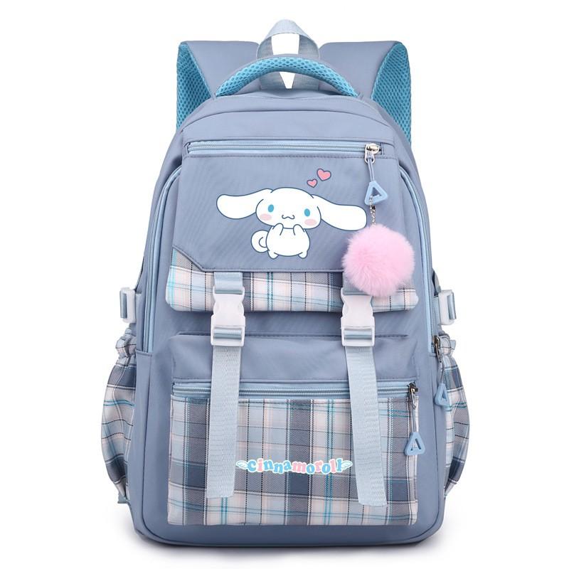 Japanese Anime Style Youth Backpack Students - Large Capacity School Bag With Laptop Sleeve Zippered Pockets