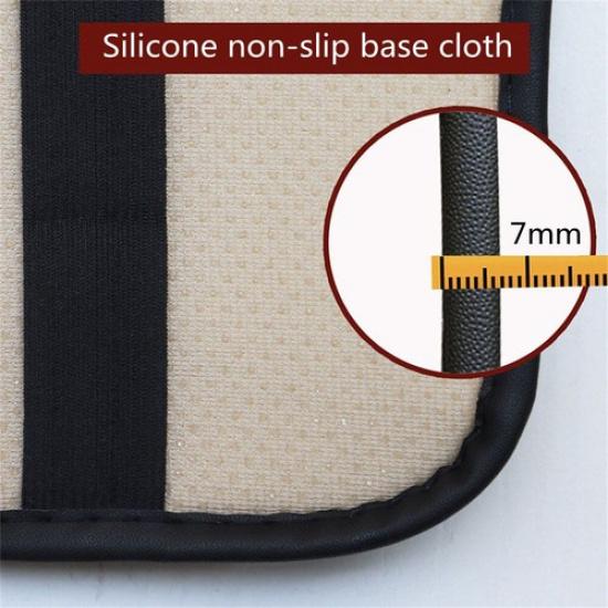 Car Armrest Pad Cover Center Console Box Support Mat Protector Interior Leather
