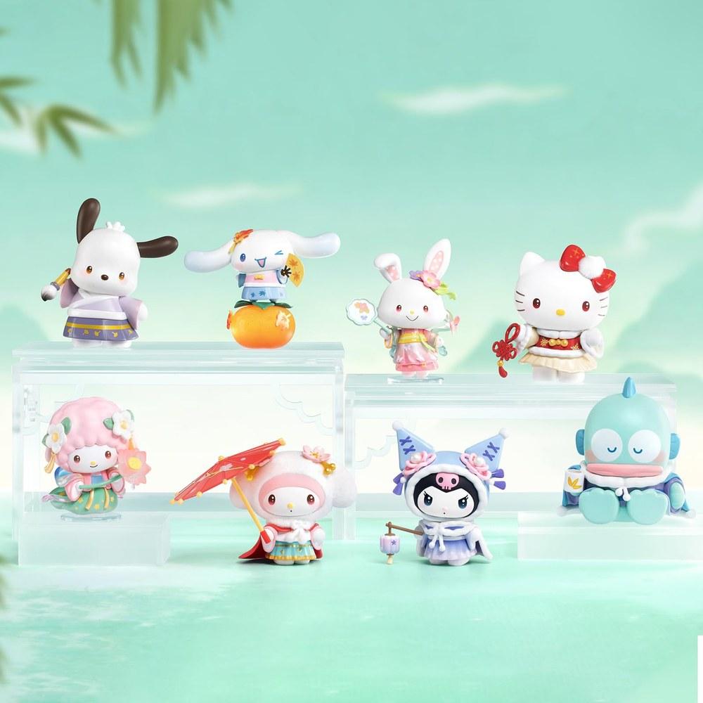 Sanrio Персонажи Четырех Сезонов Гача Гача Слепой Бокс Серия Фигурок Элегантные Костюмы