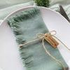 1PC Napkin Burlap Mouth Cloth Cotton Linen Party Holiday Decoration Table Runner Cross Border Factory Wholesale