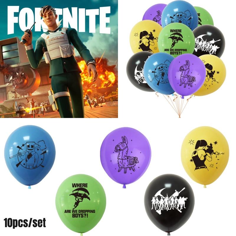 Украшения для дня рождения в стиле Fortnite Латексные шары Бестселлер для международной торговли