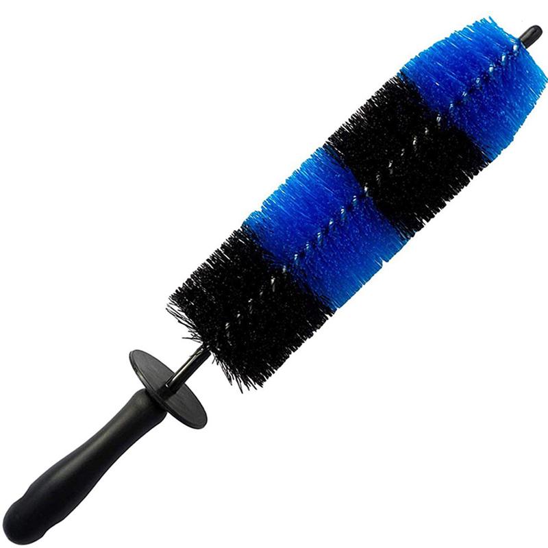 Щетка для мытья автомобильных колес Пластиковая ручка Автомобильная большая щетка для чистки колесных дисков шин Инструмент Автоаксессуары