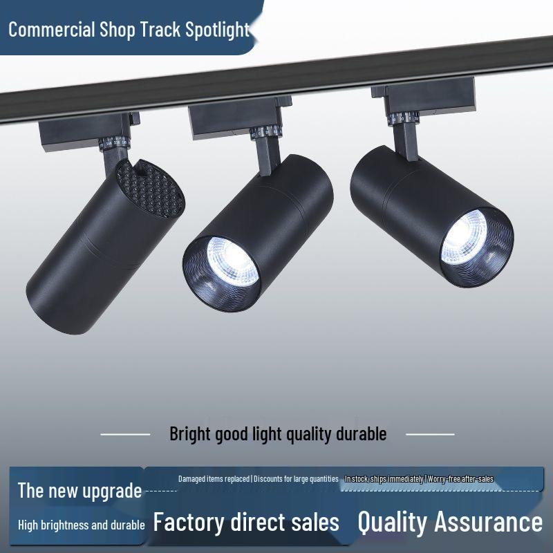 Adjustable Anti-Glare LED Track Spotlights for Home & Store
