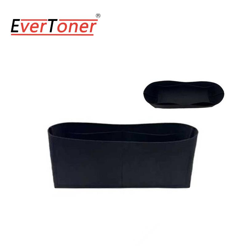 EverToner Multi-Pocket Organizer For L Brand express Handbag Storage The Liner Bag Felt Purse Insert Handbag Liner Bag