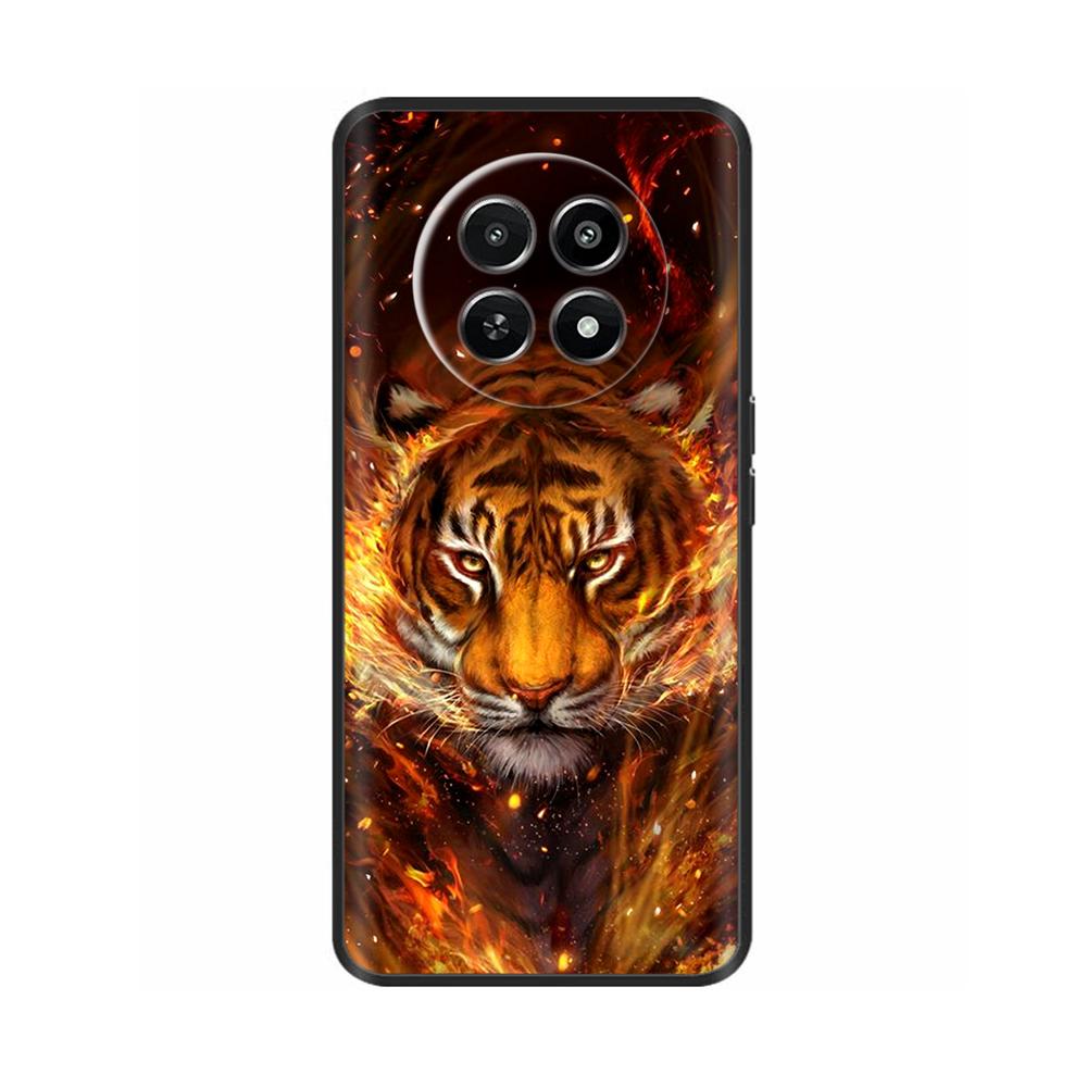 Крутой чехол-череп для Realme 12 5G Funda Мягкая силиконовая задняя крышка Мультяшные противоударные чехлы для Oppo Realme 12X realme12 Сумки Чехол