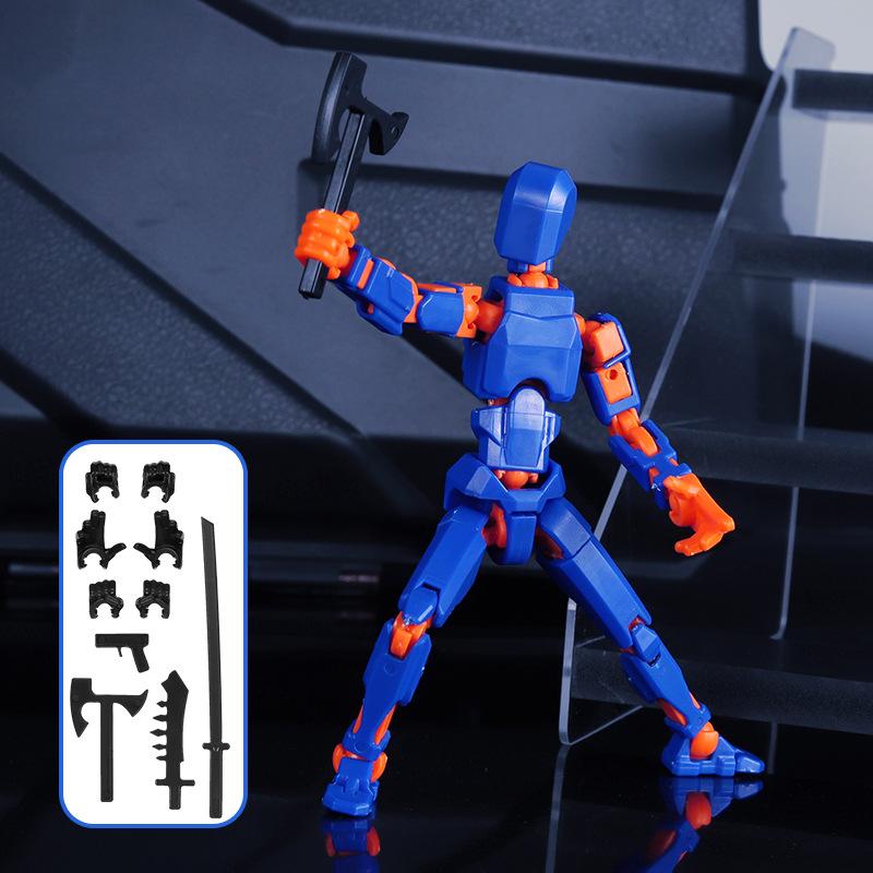 Кукла Spot, 13-суставная подвижная 3D-печатная кукла, кукла-манекен 3-го поколения, самодельный артефакт для декомпрессии всего тела