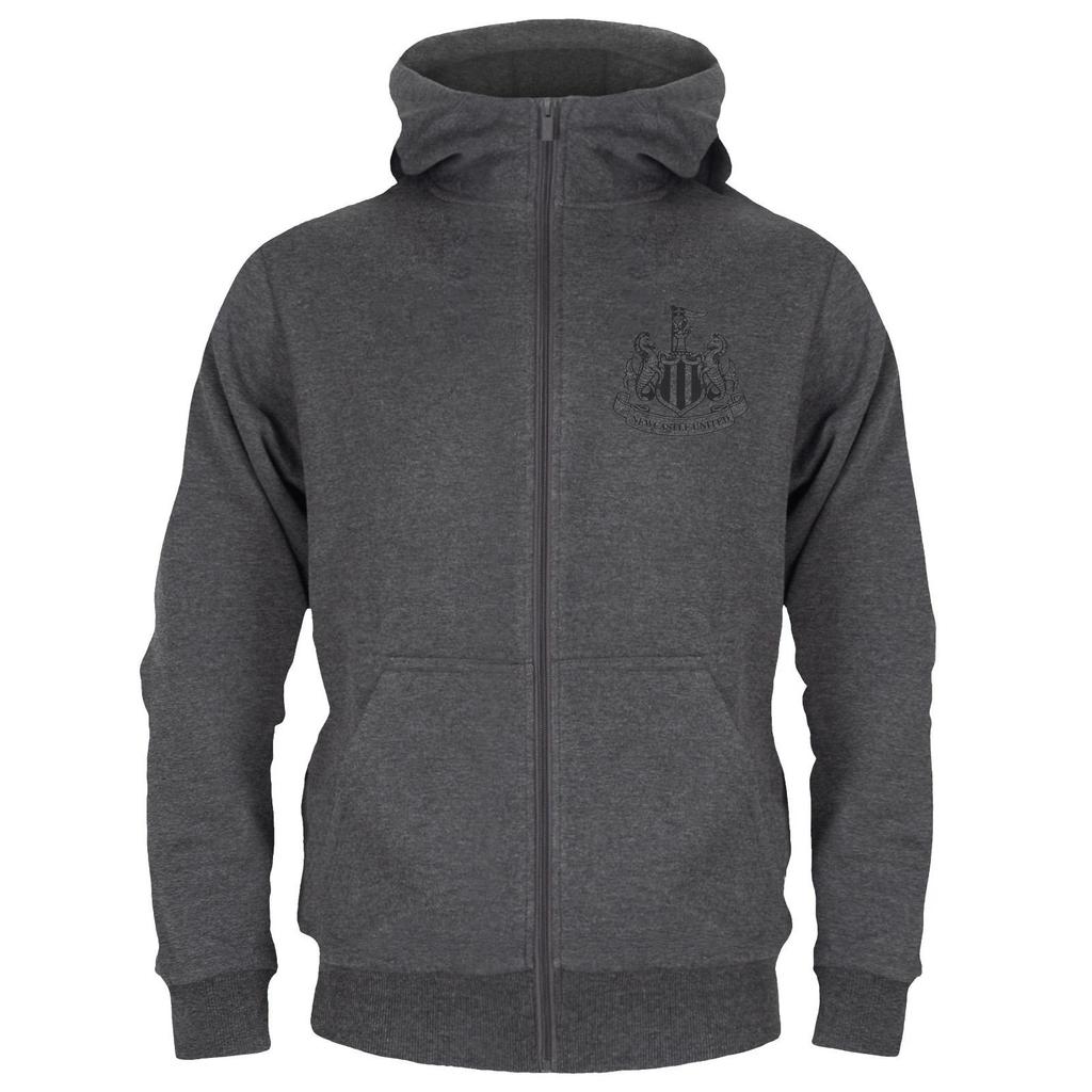 Newcastle United FC Boys Fleece Full Zip Hoodie