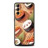 Милый Мультяшный Чехол для Телефона Суши Для Samsung Galaxy S25 Edge S24 S23 S22 S21 Ultra S20 FE 5G S10 S10E S9 Plus Мягкая TPU Крышка