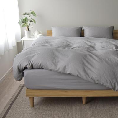 Sleep Tailor Duvet Сделано из льна, выстиранного льна, пододеяльника с запахом, быстрое надевание, застежка Lina Blend Mist Cover, полутораспальный размер, Япония, и хлопок, хлопок,