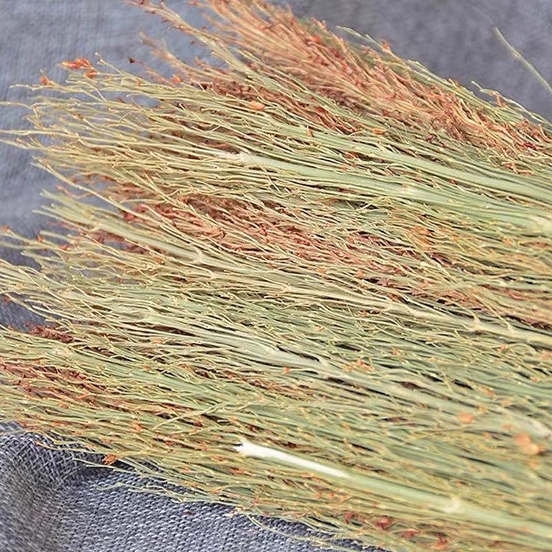 Натуральное сорго плетеная кухонная метла и скребок для посуды