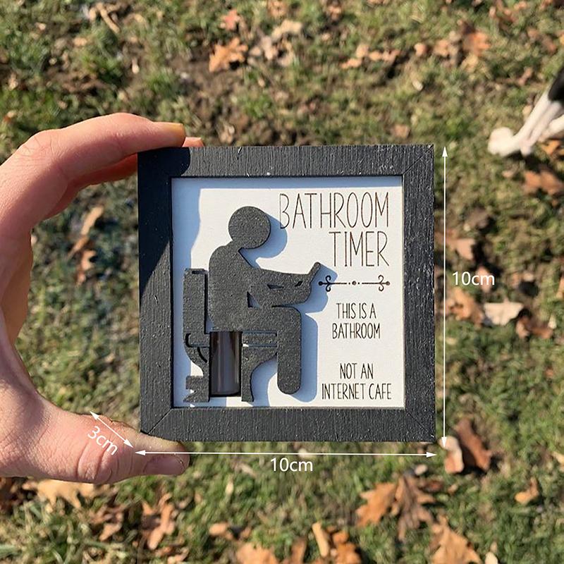 Товар Креативные Забавные Песочные Часы для Отсчета Времени в Ванной Комнате, Декоративные Орнаменты для Ванной Комнаты и Туалета, Подарок-Прикол