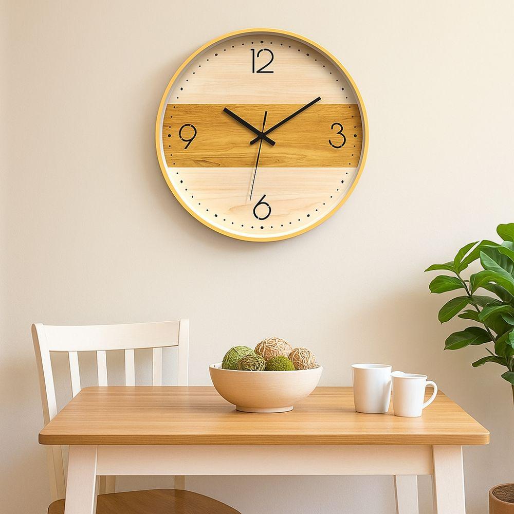 Colorful Numeral Wall Clock 12 Inch Quartz Clock Decorative Children Clock  Bedroom Decor