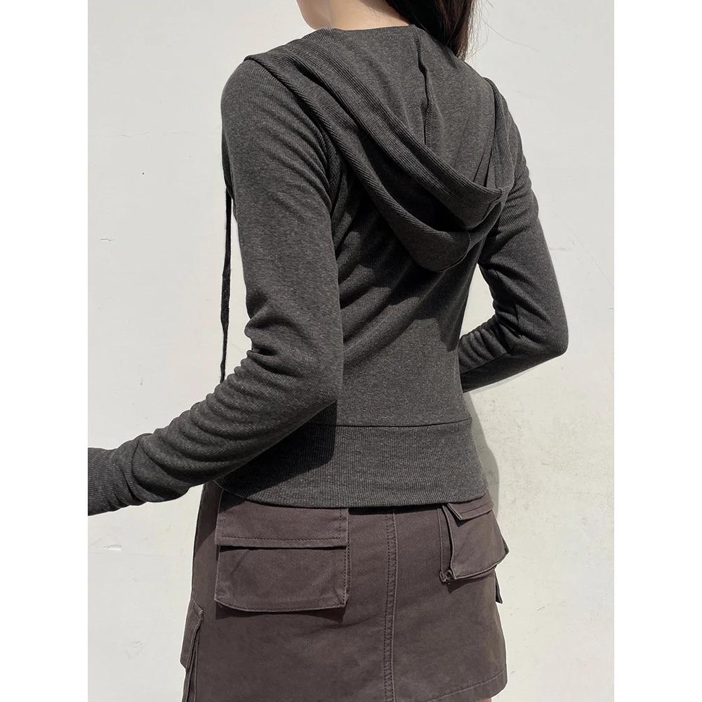 Повседневная уличная одежда Базовая толстовка с капюшоном и карманами Спортивный костюм Однотонные худи с длинным рукавом