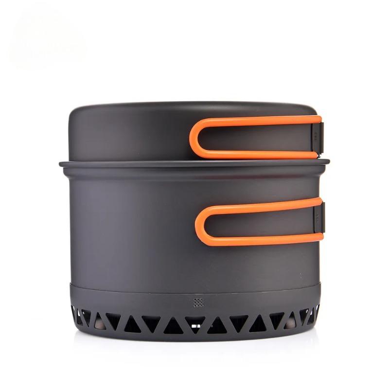 Посуда для кемпинга, набор для приготовления пищи на открытом воздухе, тепловая плита, дорожная посуда, горшок, чайник, кухонное оборудование, портативное оборудование для походов и приготовления пищи на открытом воздухе