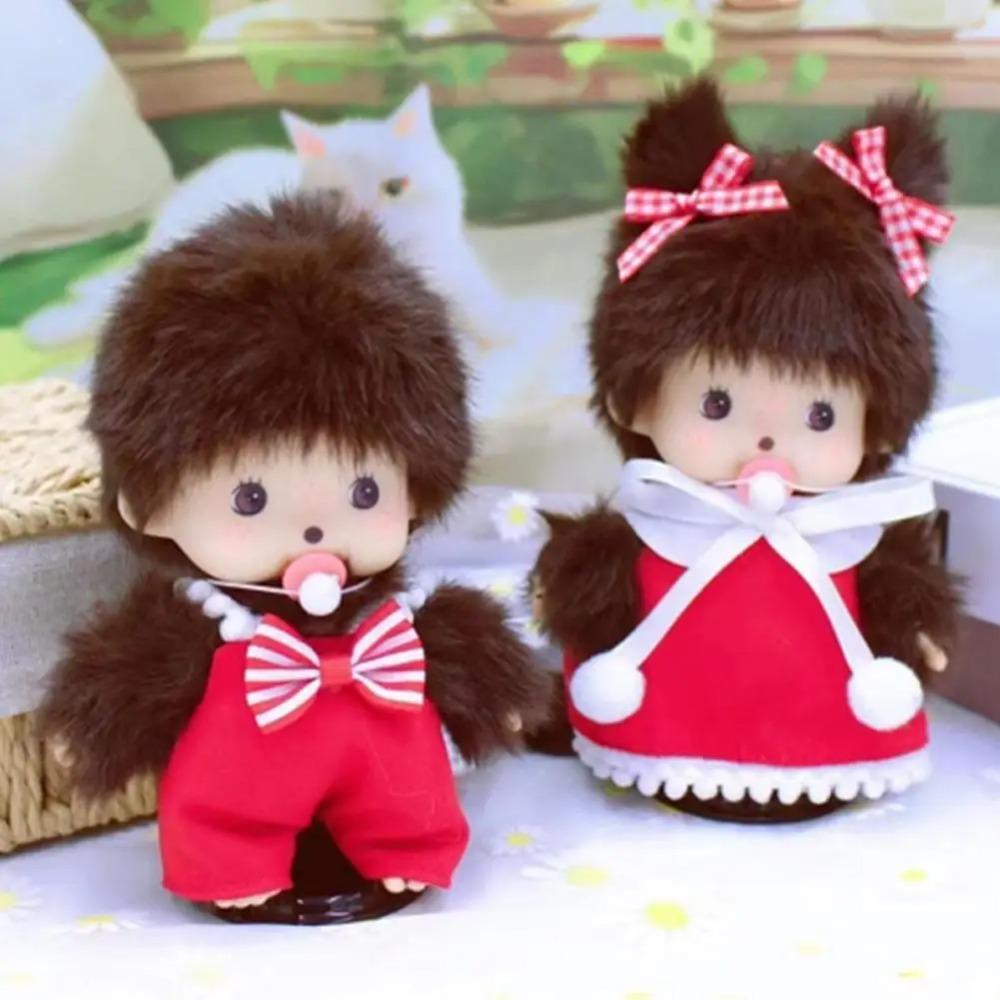 Фруктовое приключение Серия Monchiqi Плюшевая кукла ПП хлопок Милая кукла Подарок на день рождения Подвеска-украшение для школьной сумки Клубника Милая девочка 15 см