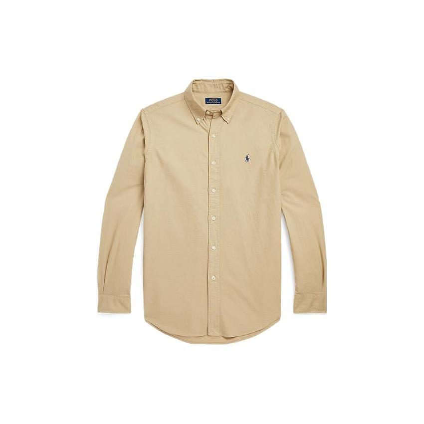 Polo Ralph Lauren Хлопковая рубашка на пуговицах с принтом Polo Pony MNPOWOV16822687-260