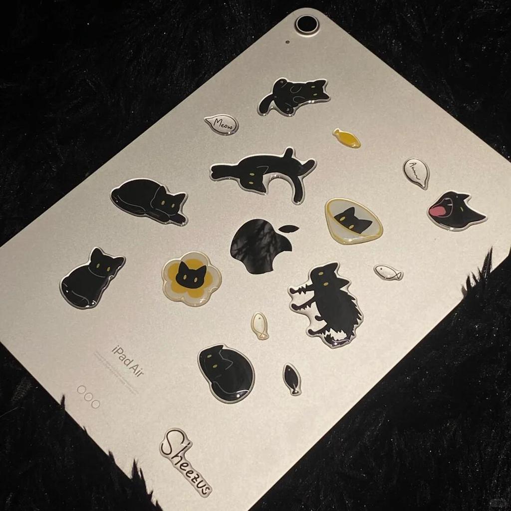 Милый торт пруд желаний 3D рельефная смоляная наклейка чехол для телефона для девочки ноутбук прозрачная желейная наклейка канцелярские товары блокнот DIY украшение