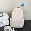 Школьный рюкзак новый колледж стиль школьный рюкзак однотонный большая вместимость рюкзак женский студент колледжа простой рюкзак женский