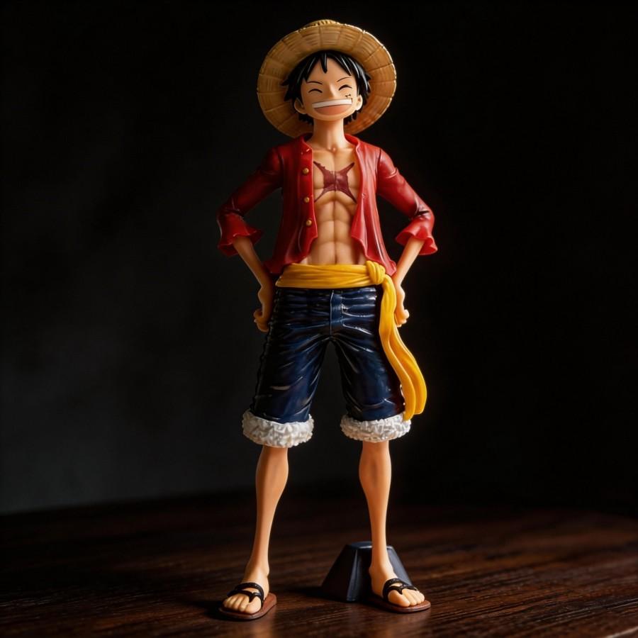 Аниме One Piece Monkey D. Фигурка Луффи Коллекционная Модель Игрушка 26 см, Высокое Качество, Детальная Проработка