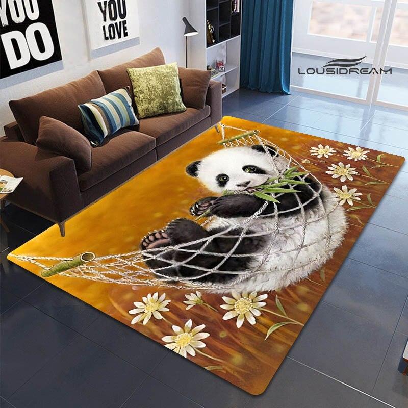 Китайское национальное сокровище ковер с принтом панды и модный реквизит для украшения дома для пикника, реквизит для фотосъемки, подарок на день рождения