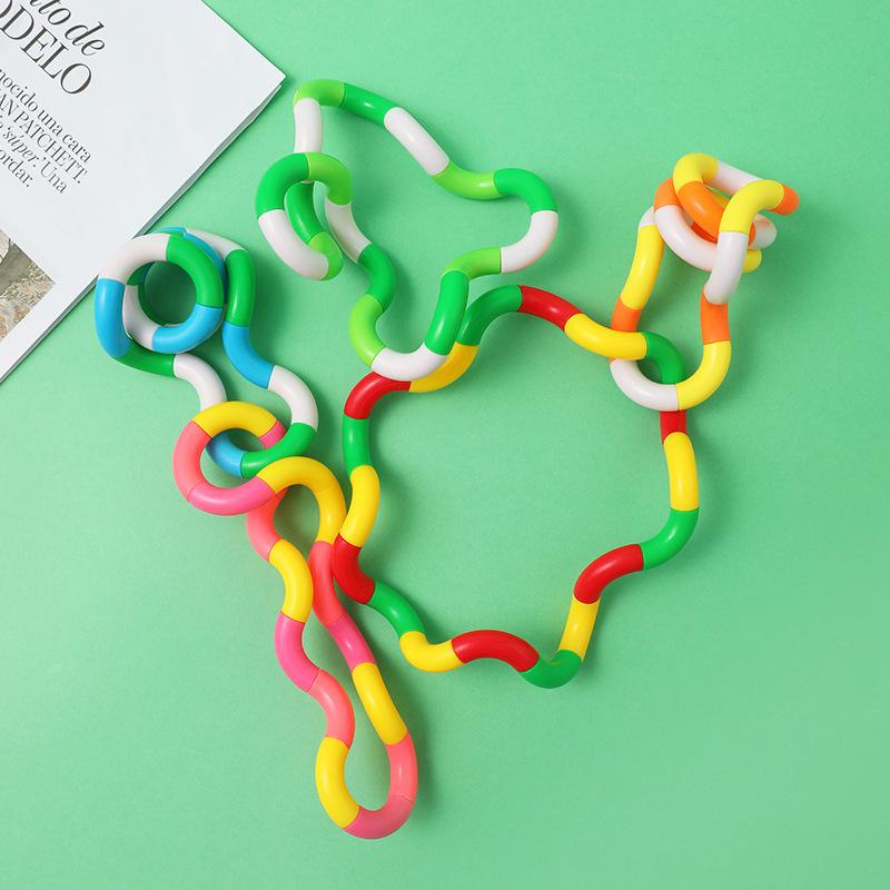 1/3/5 шт. Игрушка-головоломка Tangle, развивающая сенсорику и координацию рук и глаз, игрушка для снятия тревоги, пальчиковая игрушка для детей и взрослых, мелкая моторика