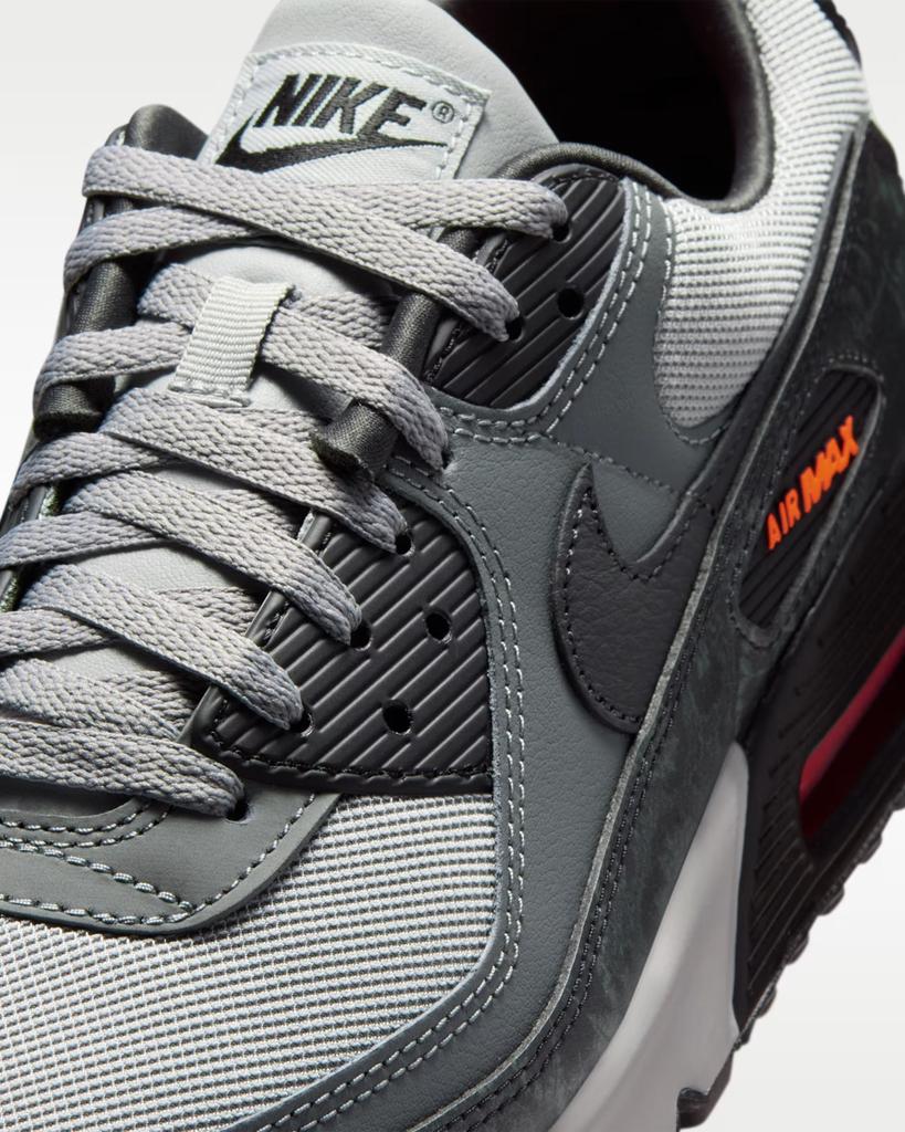 IQ0172-900 Nike Air Max 90 PRM "Гиперкрасный/Черный" (Мужской)