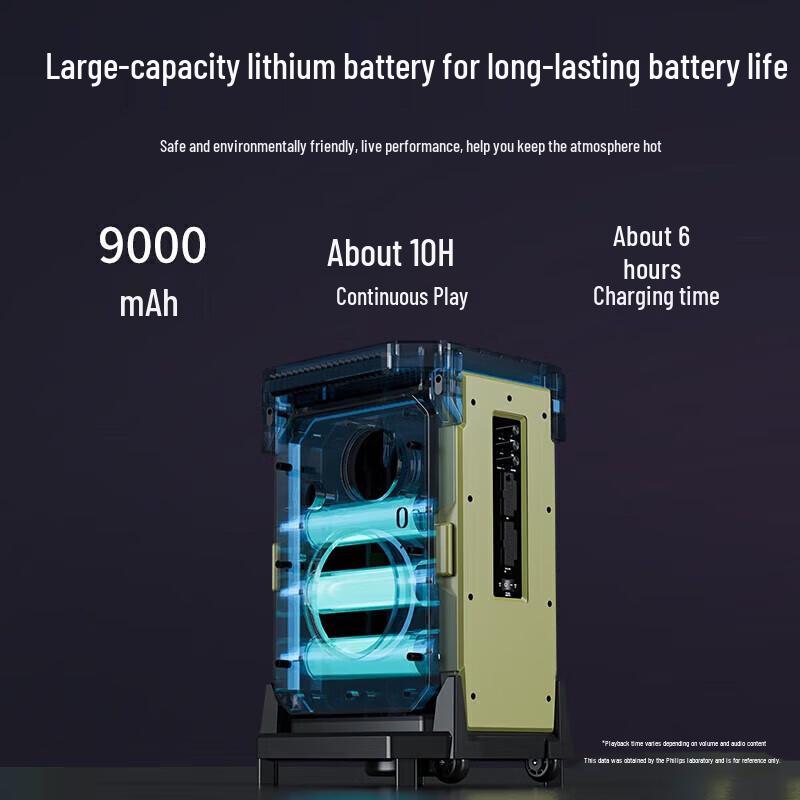 Philips SD80 Portable Bluetooth Trolley Speaker