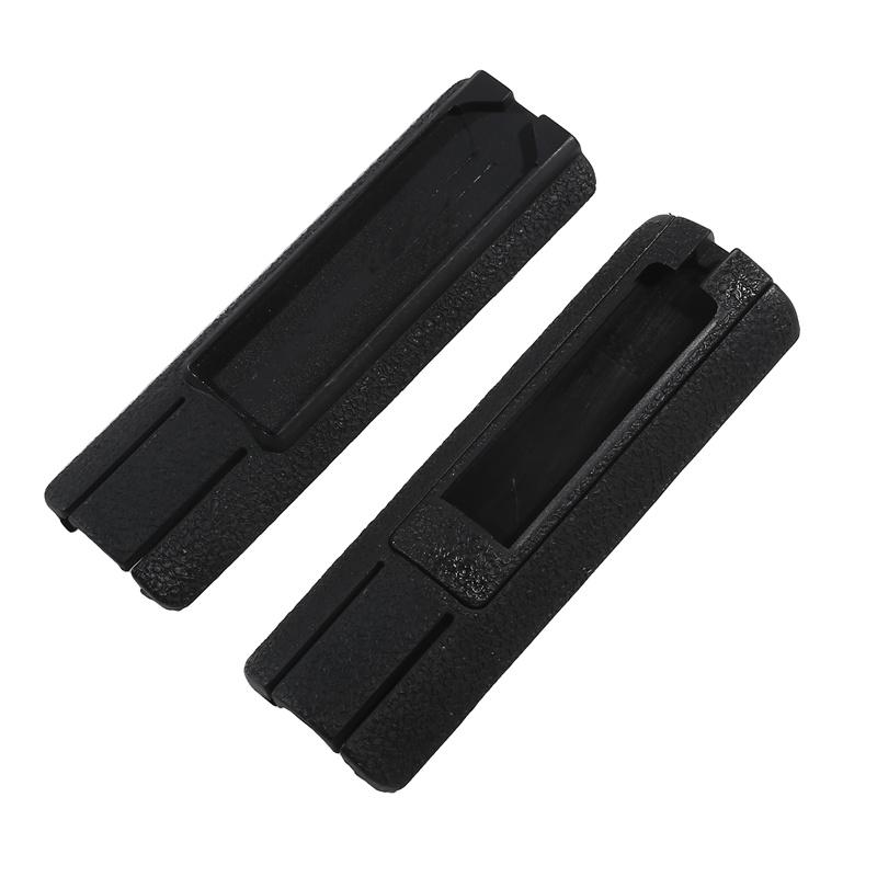 2pcs Practical Flashlight Mouse Tail Switch Card Slot Guide Rail Portable Scar Pocket Panel Remote Switch Pads