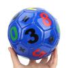 Children Outdoor Sport Football Soccer Ball Size 2 Exercise Sports Equipment(Purple Number)
