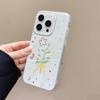 Расписной чехол для телефона для iPhone 12 13 15 16 iPhone 16 12 13 14 15 Pro 14 15 16 Pro Max Полное покрытие Противоударный Защита от отпечатков пальцев Свежий стиль Защитный чехол