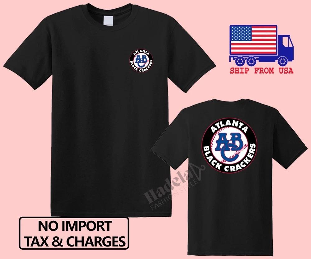 Atlanta Black Crackers Men's Black Size S-5XL